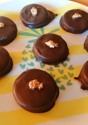 Una foto de Alfajores de galletas