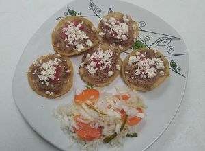 Una foto de Garnachas de res al estilo de San Francisco Ixhuatan