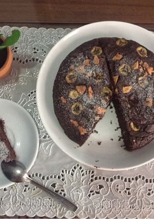 Foto resep Banana cake chocolate