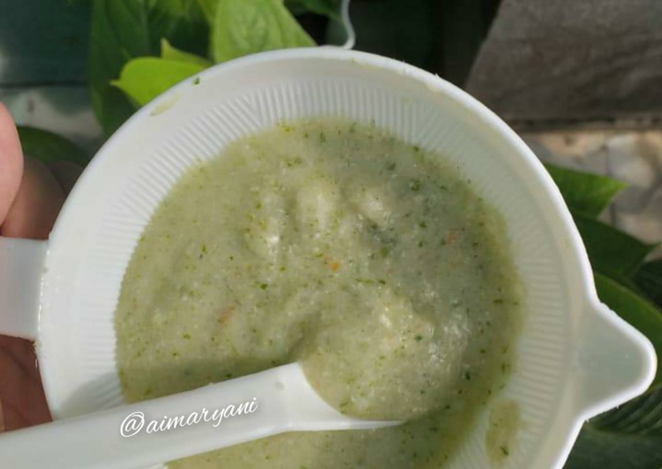 MPASI Menu Lengkap: Tim Ikan Patin Bayam