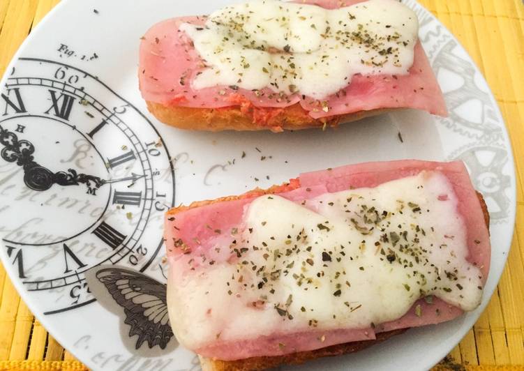 Tostada de tomate a mi manera