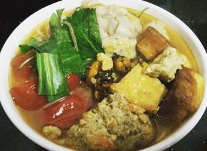 Hình của món Bún Riêu Cua Ốc Mọc cho ngày cuối tuần.