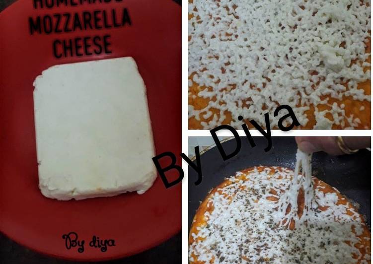 Steps to Prepare Favorite Mozzarella cheese