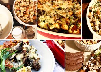 How to Cook Delicious Fullblood Wagyu Italian Sausage Bread Pudding