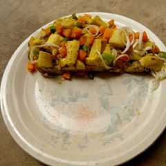 Plantain fiesta #plantainrecipecontest# A picture of Plantain fiesta #plantainrecipecontest#.