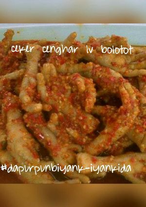 Foto resep ceker cenghar level 3