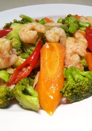 Foto resep Tumis brokoli udang ❣️
