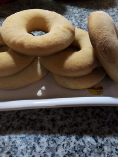 Una foto de Donas al horno!! Súper fáciles!! 🍩🍩