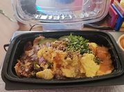 A picture of scramble potatoes