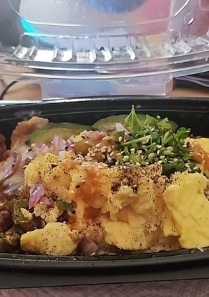 A picture of Ranchero scramble skillet.