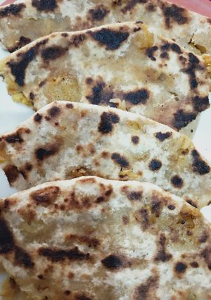 A picture of Stuffed paratha.