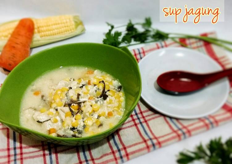 Resep Sup jagung, Bisa Manjain Lidah