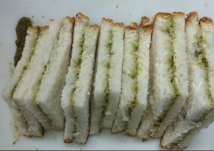 Green Chutney Cold Sandwich