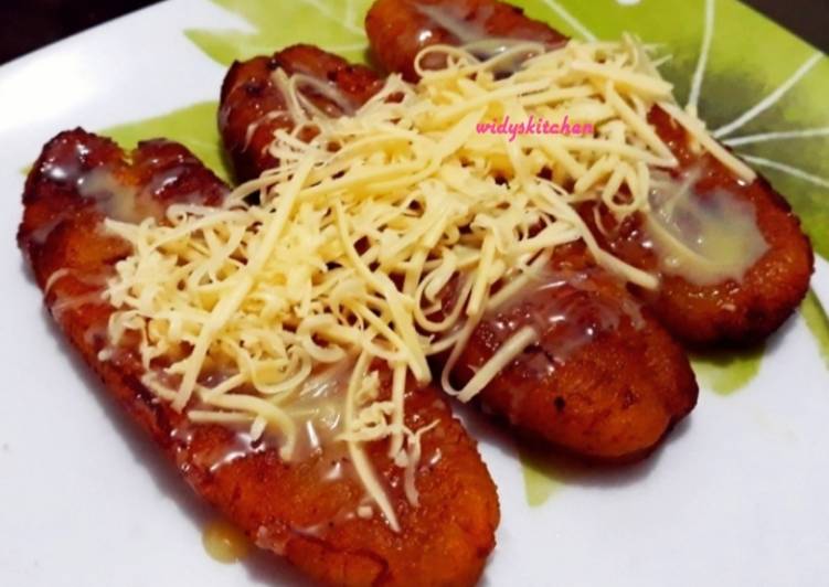 Resep Pisang Keju Susu oleh Widy's Kitchen - Cookpad