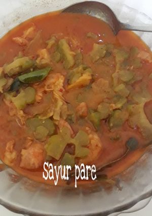 Foto resep Sayur pare