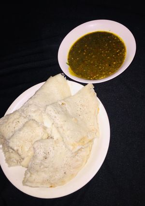 A picture of Rice pancake (sinasir).