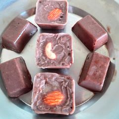Homemade Dark Chocolates A picture of Homemade Dark Chocolates.