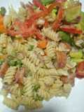 Macaroni with salad