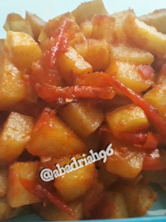 Foto resep Kentang balado simpel enak