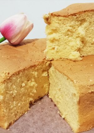 Foto resep Vanilla Sponge Cake / Kue Bolu Vanilla