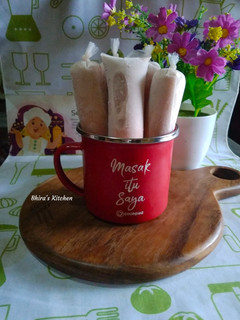 Foto resep Es Mambo SoKeBis (Stroberi Keju Biskuit)