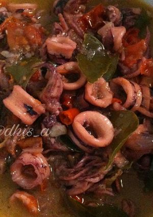Foto resep Cumi Woku ala mama Dave
