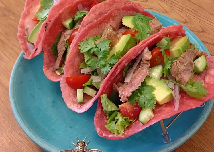Easiest Way to Prepare Tasty ★Pink cute flour tortilla★ | This is Recipe So Awesome You Must Attempt Now !!