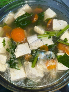 Foto resep Sup Tahu Wortel Sawi Hijau