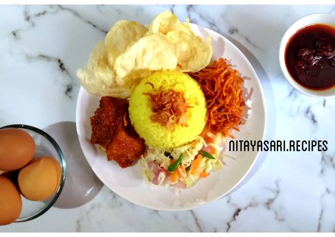 Resep Nasi Kuning Banjar Ala Nitayasari Oleh 🔪nitayasari Recipes🥦 Cookpad