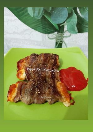 Foto resep Beef Roll Mozarella