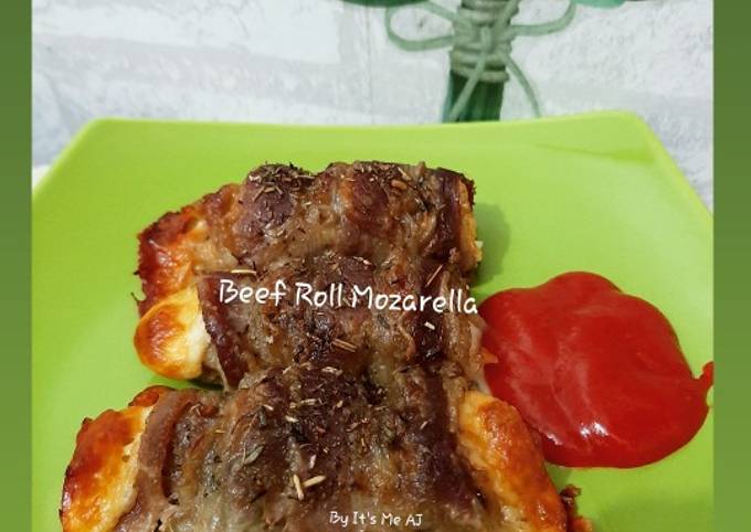 Beef Roll Mozarella