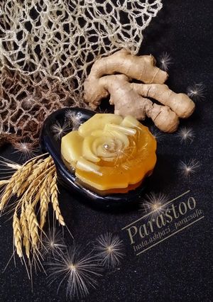 عکسی از دستور ژله بستنی زنجبیلی