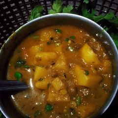A picture of Hare chane ki Lajawab sabji.
