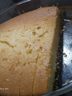 Una foto de Torta rápida de naranja