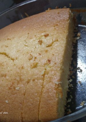 Una foto de Torta rápida de naranja