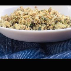 A picture of Minced meat sauce.