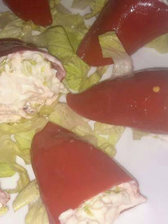 Una foto de Pimientos de piquillo rellenos