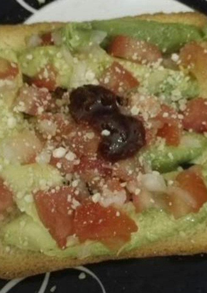 Una foto de Desayuno o cena rica, fácil, ligera y rápida 😋