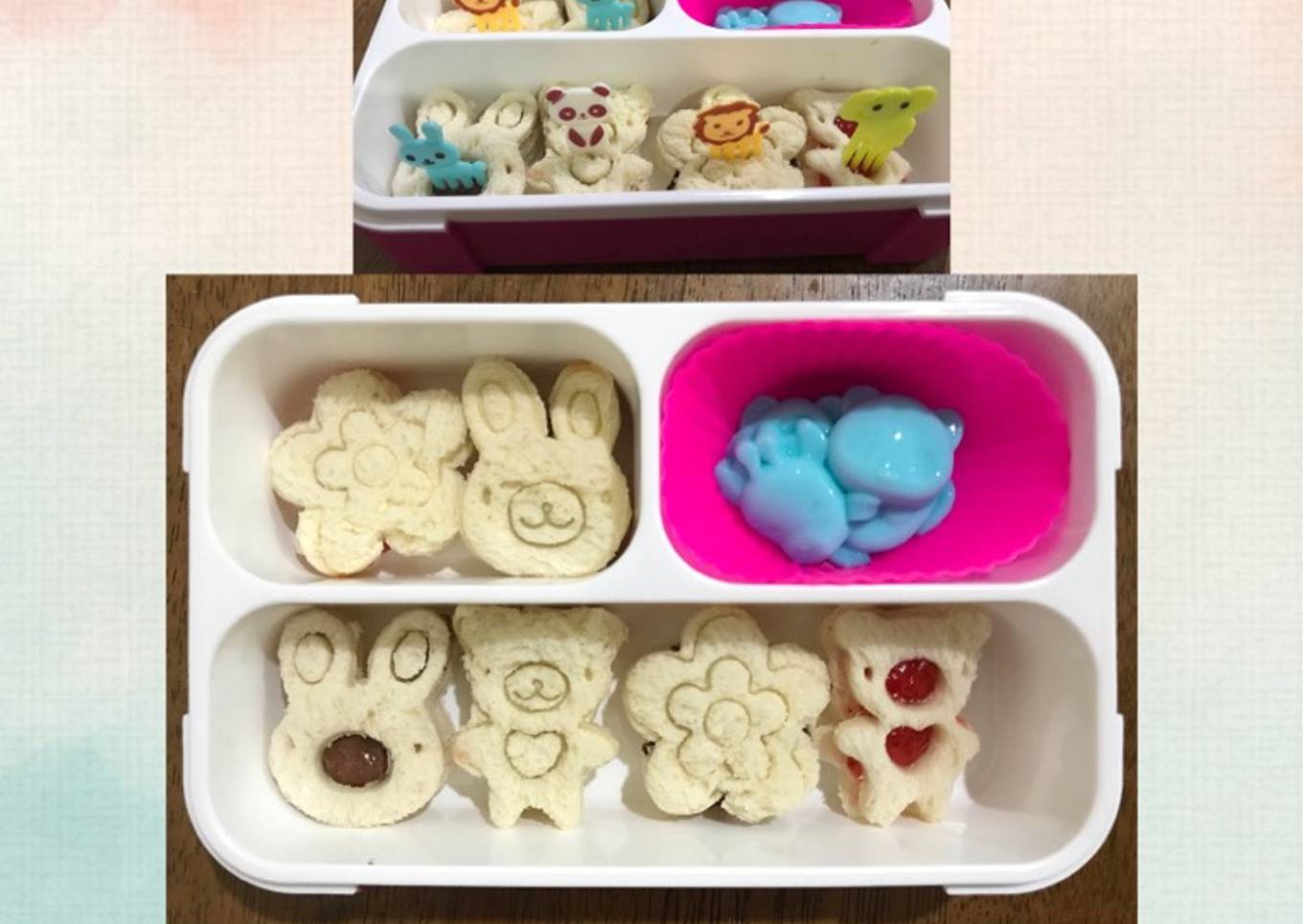 Roti Isi Warna-Warni Bekel Anak TK