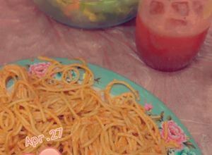 صورة لوصفة سباجيتي 🍝