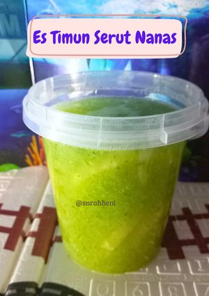 Foto resep Es Timun Serut Nanas
