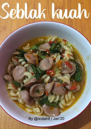 Foto resep Seblak kuah makaroni