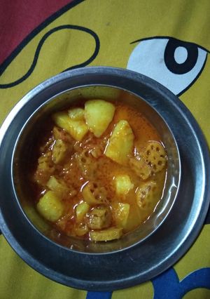 Aloo bhein रेसिपी मुख्य फोटो