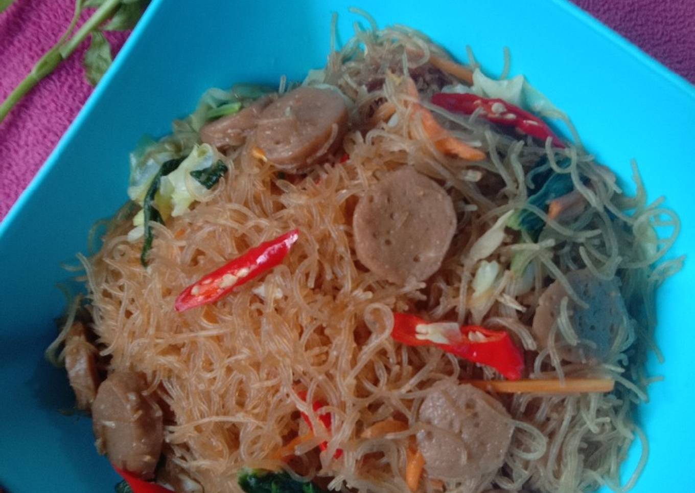 Bihun goreng kecap