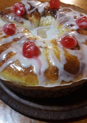 Una foto de Rosca rellena