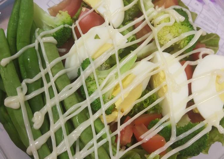 Bagaimana mengolah Salad Sayur Simple (3S) Anti Gagal