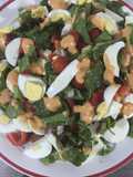 Ensalada con huevos hervidos