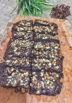 Foto resep Brownies labu 630 kalori
