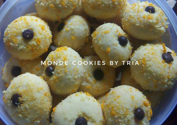 Resep Monde Cookies (eggless) yang Enak Banget