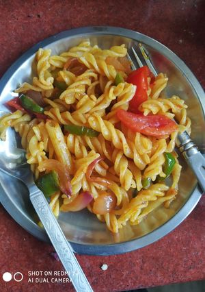 A picture of Vegetables Pasta.